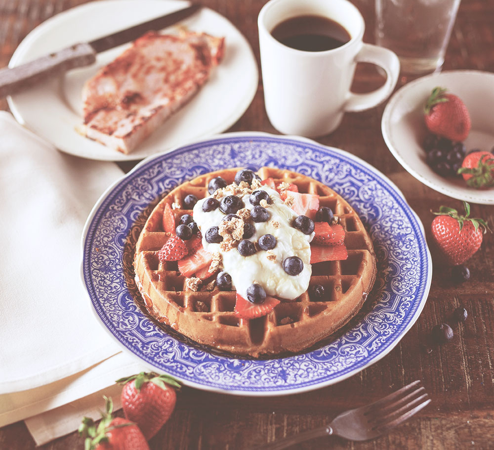 Pancakes and Blue Berries